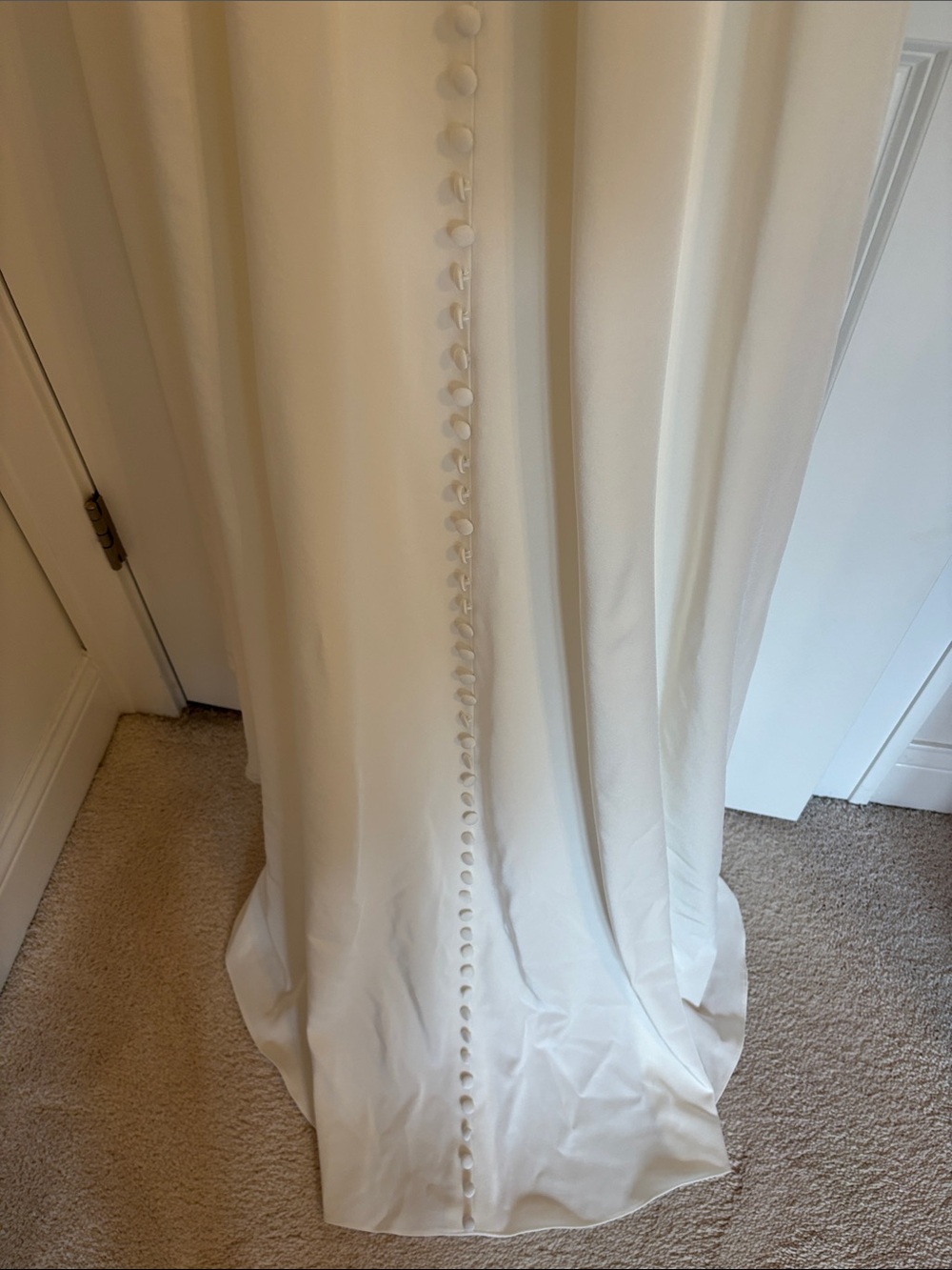 AZAZIE Marisela Diamond A-Line Sequins Crepe Back Satin Dress Size 10 - Picture 7 of 10